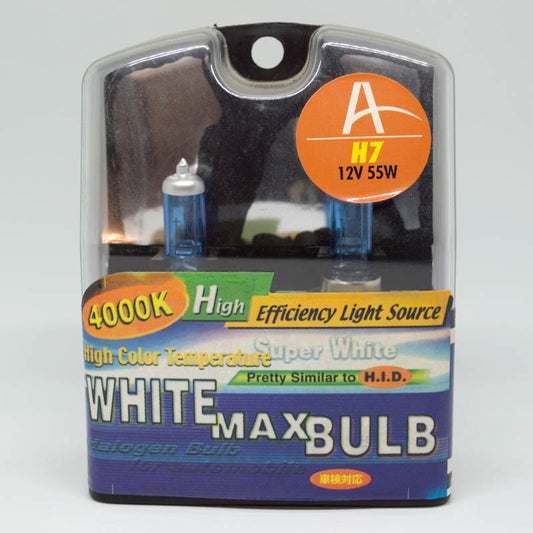 H7 Super White Bulbs Pair