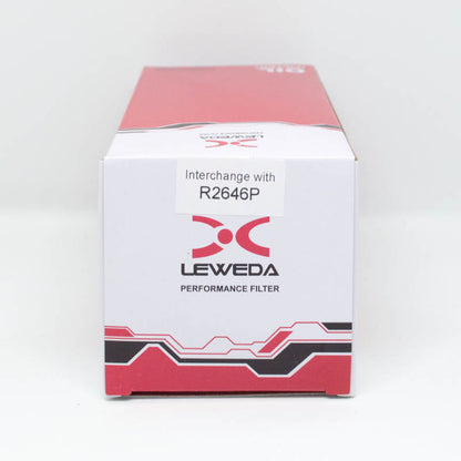 Leweda Cartridge Oil Filter R2646P Interchange