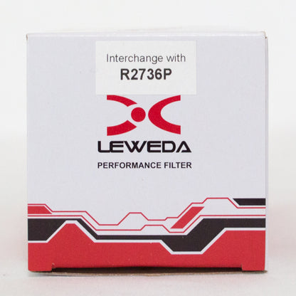 Leweda Cartridge Oil Filter R2736P Interchange