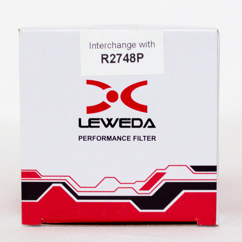 Leweda Cartridge Oil Filter R2748P Interchange