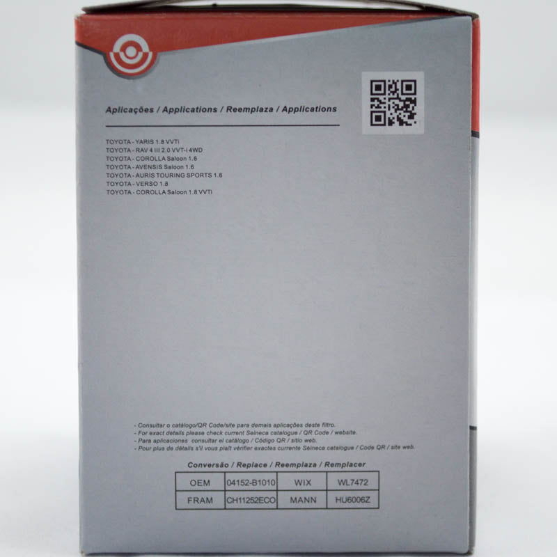 SEINECA Oil Filter R2620P Interchange