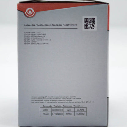 SEINECA Oil Filter R2620P Interchange