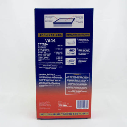 Valvoline Air Filter VA44 A459 Interchange