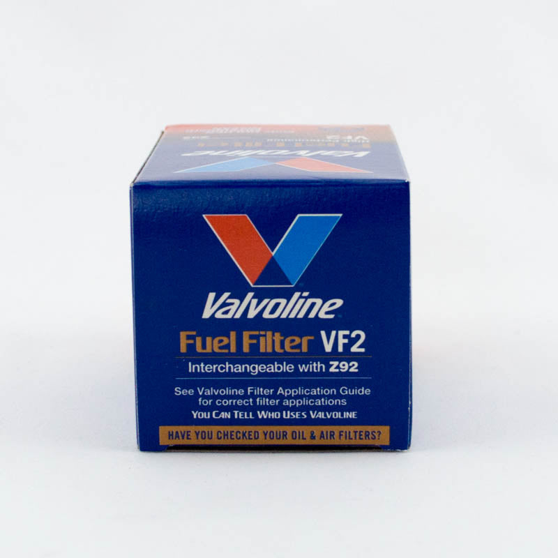 Valvoline Fuel Filter VF2 Z92 Interchange